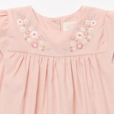 画像4: ピンクコーデュロイ・刺繍ワンピース_3〜4歳(98-103cm) (4)