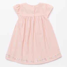 画像3: ピンクコーデュロイ・刺繍ワンピース_3〜4歳(98-103cm) (3)
