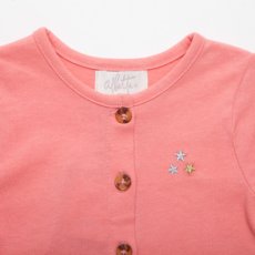 画像8: 【セット販売】フラワープリントスカート&アルベッタ・カーディガン（ピンク）_1〜6歳用 (8)