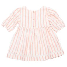 画像10: 【セット販売】アルベッタ・カーディガン（ブルー）&ピンクストライプスモッキングドレス_6ヶ月〜6歳用 (10)