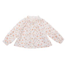 画像6: 【セット販売】フラワープリントスカート&ホワイトルイーズ・プリントブラウス_1〜6歳用 (6)